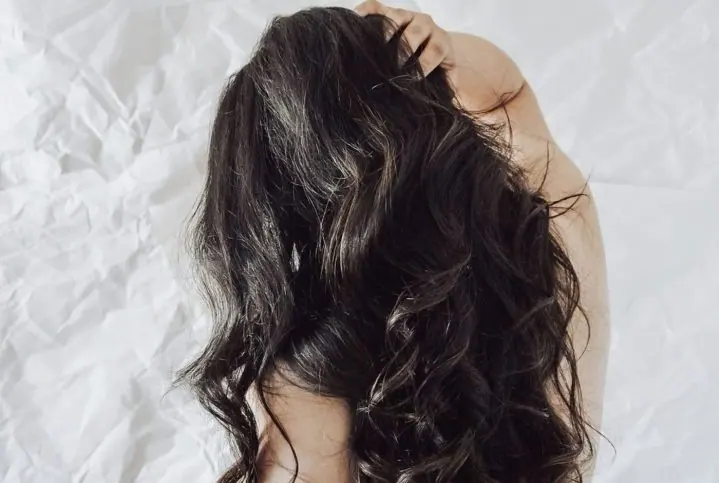 Dark waves on white paper