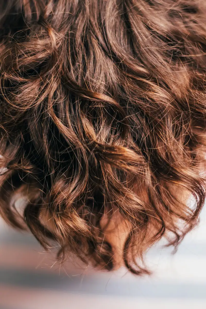 Soft brown curls